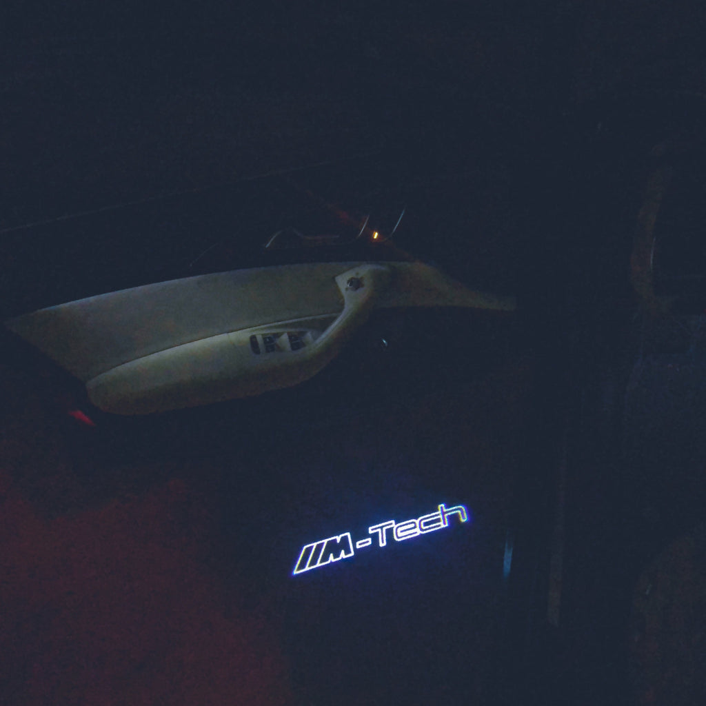 BMW M-TECH LOGO PROJECTOT LIGHTS Nr.16 (quantité 1 = 1 ensemble/2 feux de porte)