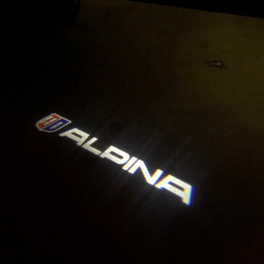 BMW LOGO PROJECTOT LIGHTS Nr.06 (cantidad 1 = 1 juego/2 luces de puerta)