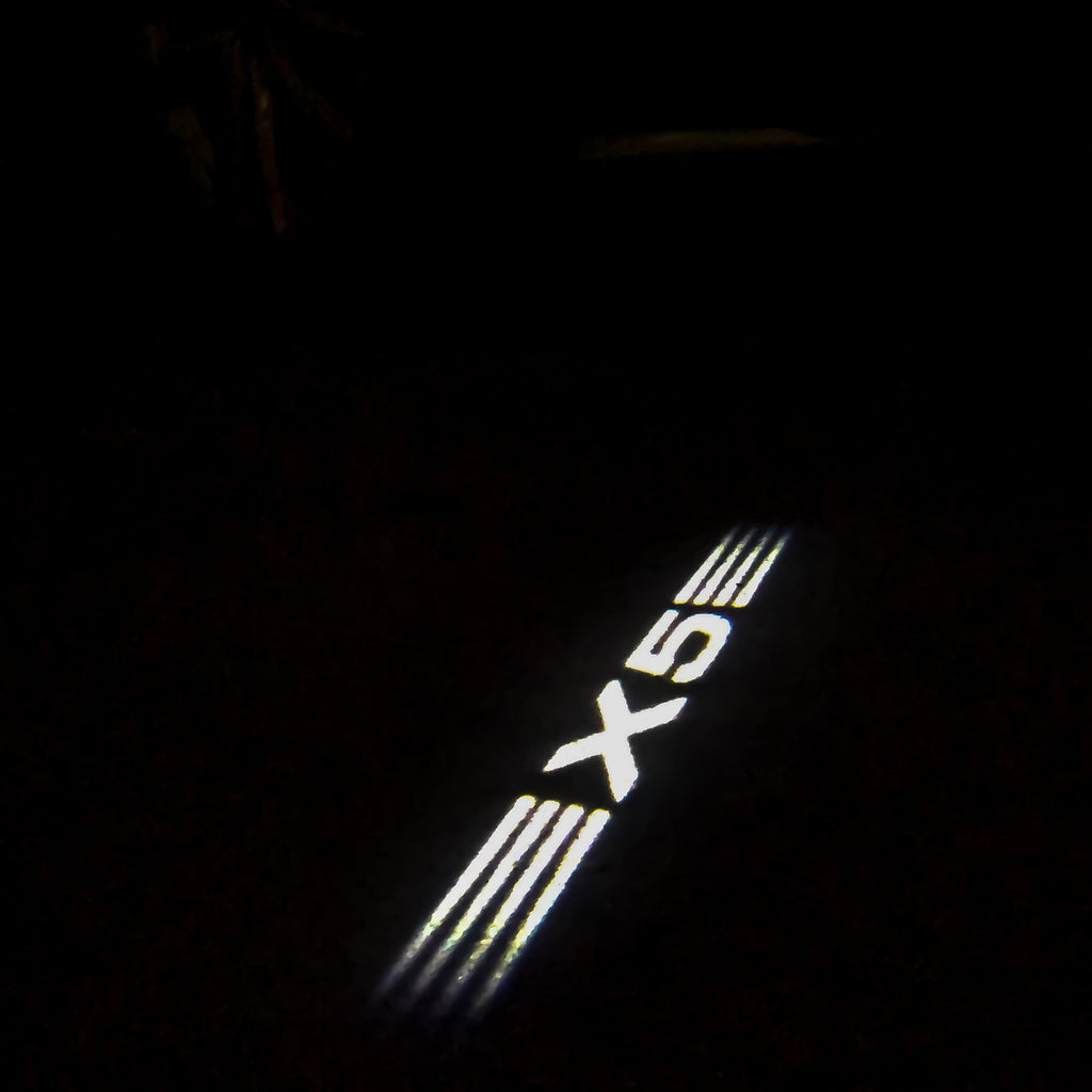 ÉCLAIRAGE DE PROJECTEUR BMW X5 LOGO N ° 20 (quantité 1 = 1 jeux / 2 feux de porte)