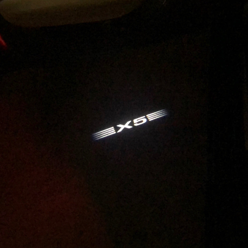ÉCLAIRAGE DE PROJECTEUR BMW X5 LOGO N ° 20 (quantité 1 = 1 jeux / 2 feux de porte)
