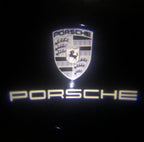 PORSCHE Original LOGO PROJECTOT LIGHTS Nr.07 (quantité 1 = 2 Logo Film / 2 feux de porte)