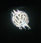 Volkswagen Door lights Logo Nr. 146 (quantità 1 = 2 pellicole logo / 2 luci porta)