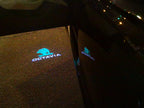 SKODA LOGO PROJECTOT أضواء Nr.78 (كمية 1 = 2 شعار فيلم / 2 أضواء الباب)