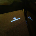 SKODA KAROQ LOGO LIGHTS Nr.110 (Menge 1 = 2 Logo Film / 2 Türlichter)
