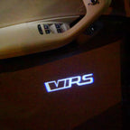 SKODA VRS LOGO PROJECTOT LIGHTS Nr.33 (quantità 1 = 2 Logo Film / 2 luci porta)