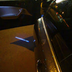Porsche original logo Projector Light No. 30 (qty. 1 = 2 logo film / 2 Door Lights)
