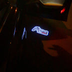 LUCI PROIETTORI LOGO NISMO Nr.10 (quantità 1 = 2 Pellicole Logo / 2 luci porta)