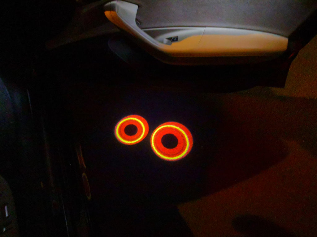GTR-R35 LOGO PROJECTOT LIGHTS Nr.09 (quantité 1 = 2 Logo Films /2 feux de porte)