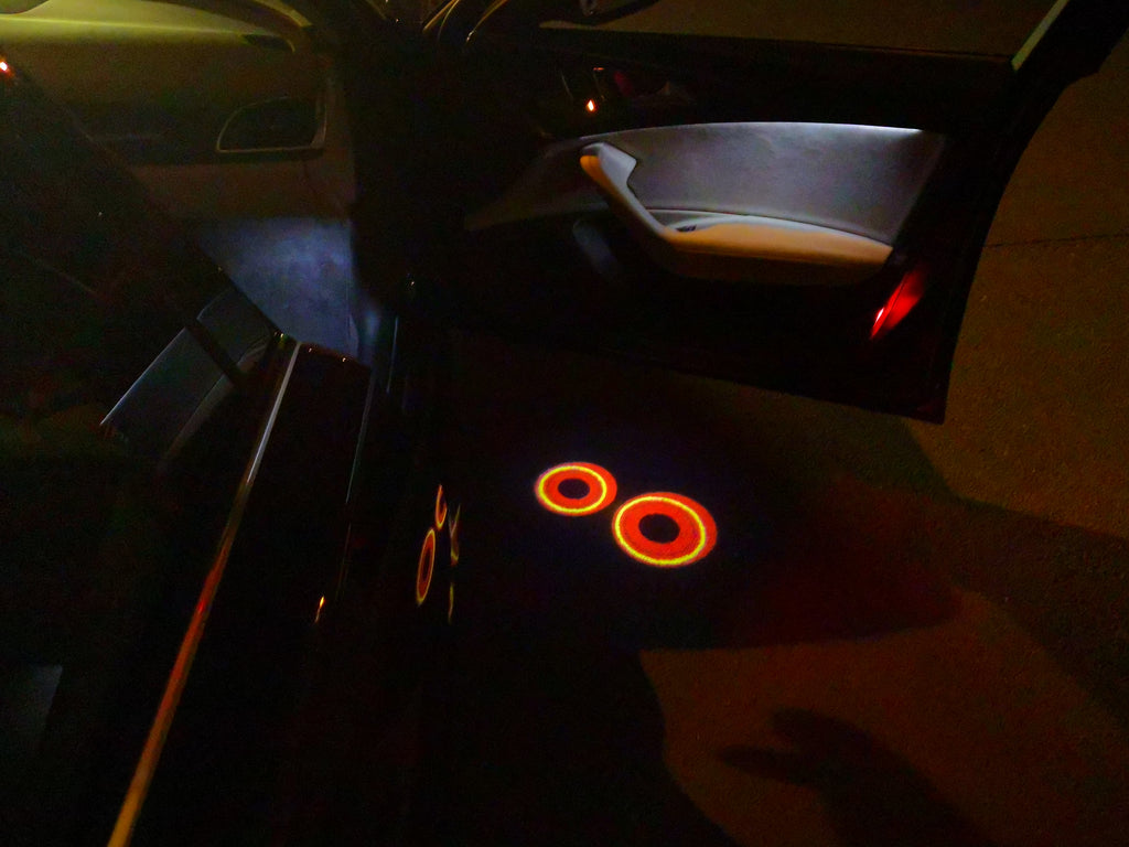 GTR-R35 LOGO PROJECTOT LIGHTS Nr.09 (quantité 1 = 2 Logo Films /2 feux de porte)