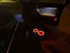 GTR-R35 LOGO PROJECTOT LIGHTS Nr.09 (quantité 1 = 2 Logo Films /2 feux de porte)
