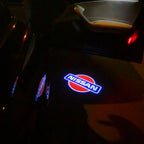 NISSAN PROJECTOT LIGHTS Nr.14 (cantidad 1 = 2 películas con logotipo /2 luces de puerta)