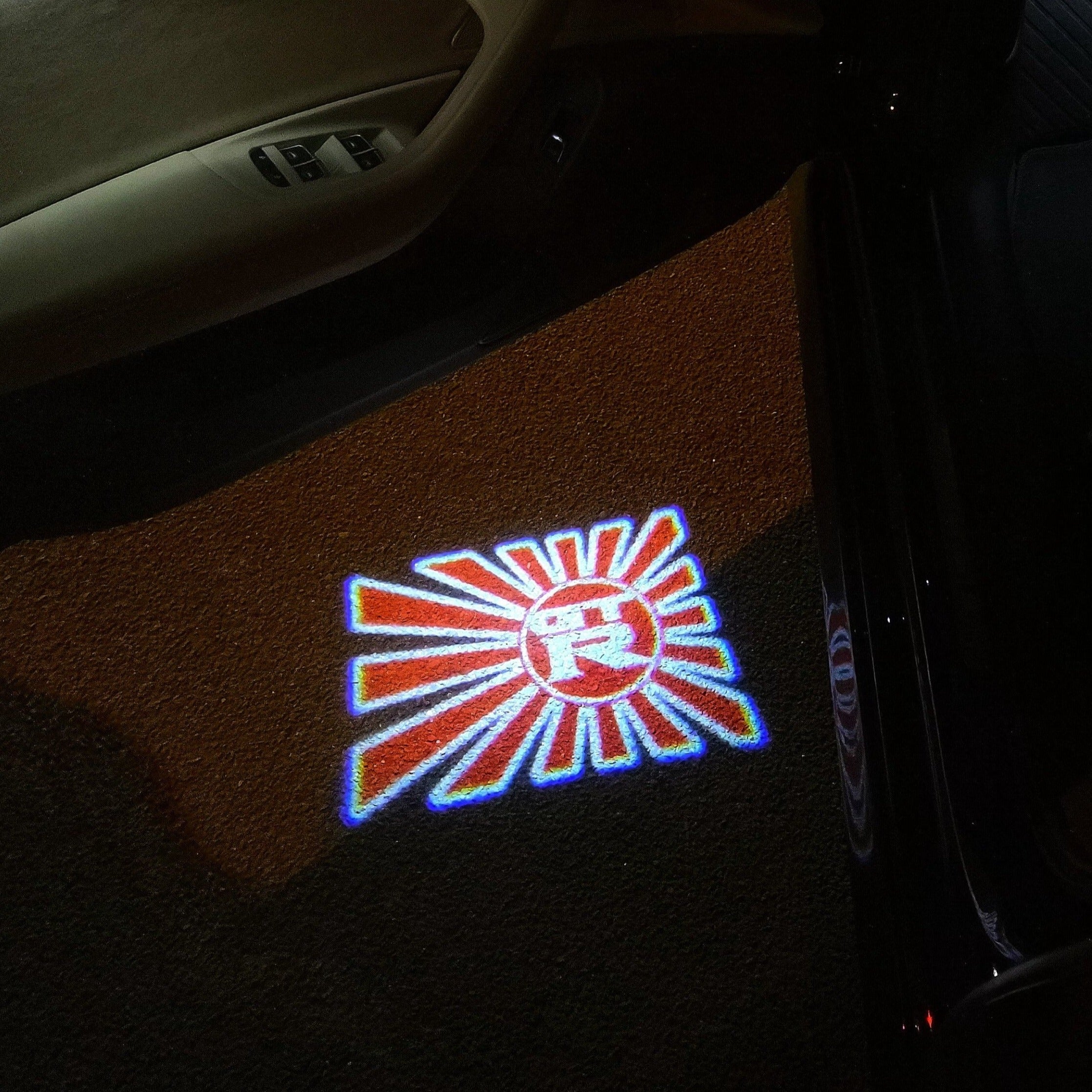 GTR R35 PROJECTOT LIGHTS Nr.03 (quantità 1 = 2 Pellicole logo /2 luci porta)