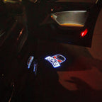 GTR R35 MASK LOGO PROJECTOT LIGHTS Nr.02 (quantité 1 = 2 films de logo / 2 lumières de porte）