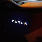 TESLA LOGO PROJECROTR LIGHTS Nr.1516 (quantity  1 =  2 Logo Film /  2 door lights)