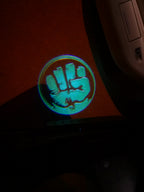 HULK Logo Nr.212 (الكمية 1 = 2 فيلم شعار / 2 مصباح باب
