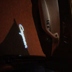 PORSCHE Cayman LOGO PROJECTOT LIGHTS Nr.10 (Menge 1 = 2 Logo Film/2 Türleuchten)