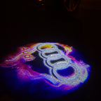 AUDI LOGO PROJECTOT LIGHTS Nr.20 (quantità 1 = 2 Logo Films /2 luci porta)