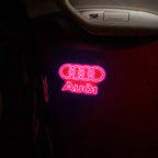 AUDI LOGO PROJECTOT LIGHTS Nr.19 (quantità 1 = 2 Logo Films /2 luci porta)