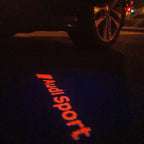 AUDI LOGO PROJECT LIGHTS Nr.111 (quantità 1= 2 Logo Films /2 porta luci）