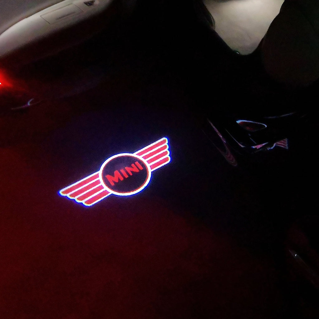 MINI LOGO PROJECROTR أضواء Nr.26 (كمية 1 = 2 شعار فيلم / 2 أضواء الباب)