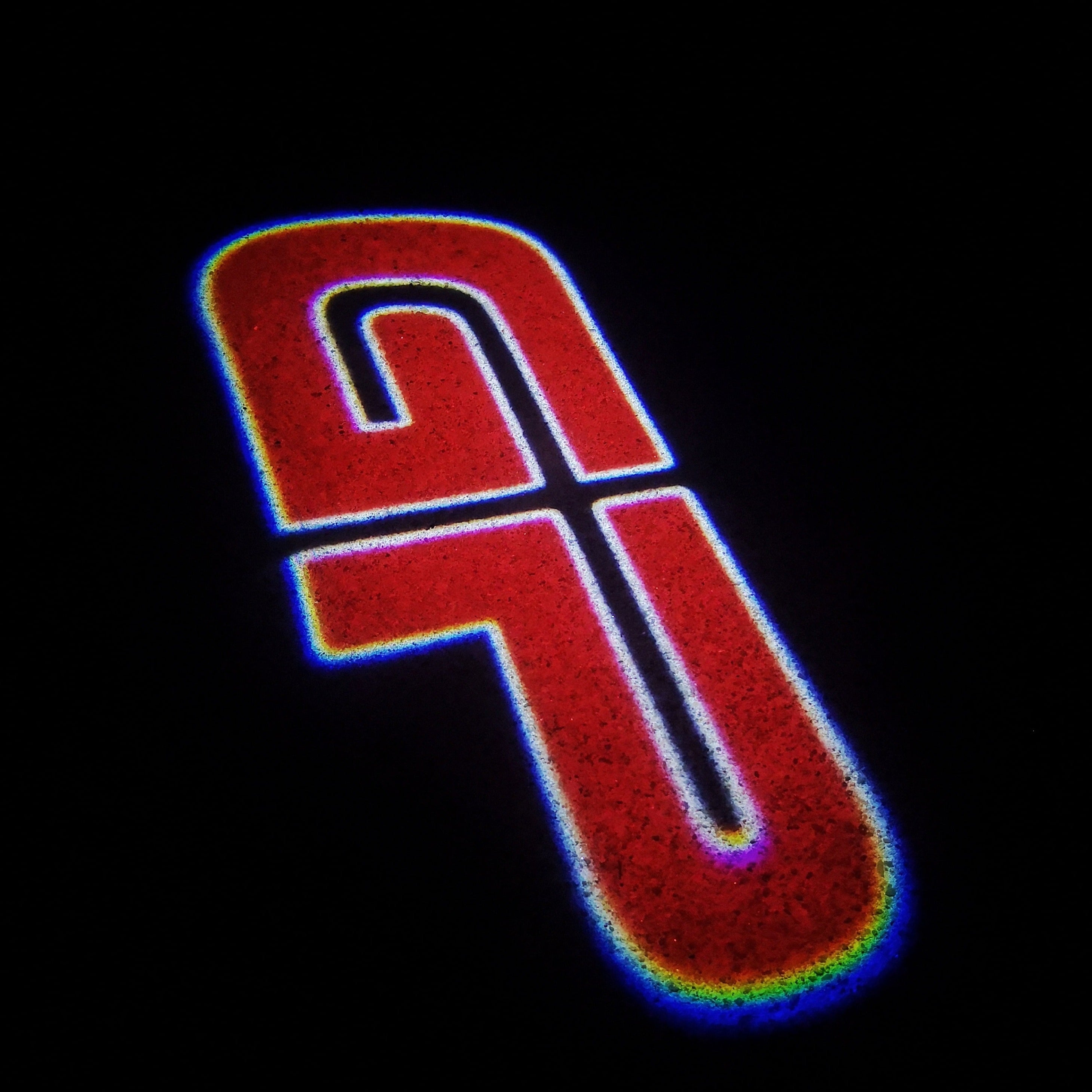 MINI GP LOGO PROJEROTR Elights Nr.122 (الكمية 1 = 2 فيلم لشعار / أنوار بالباب)
