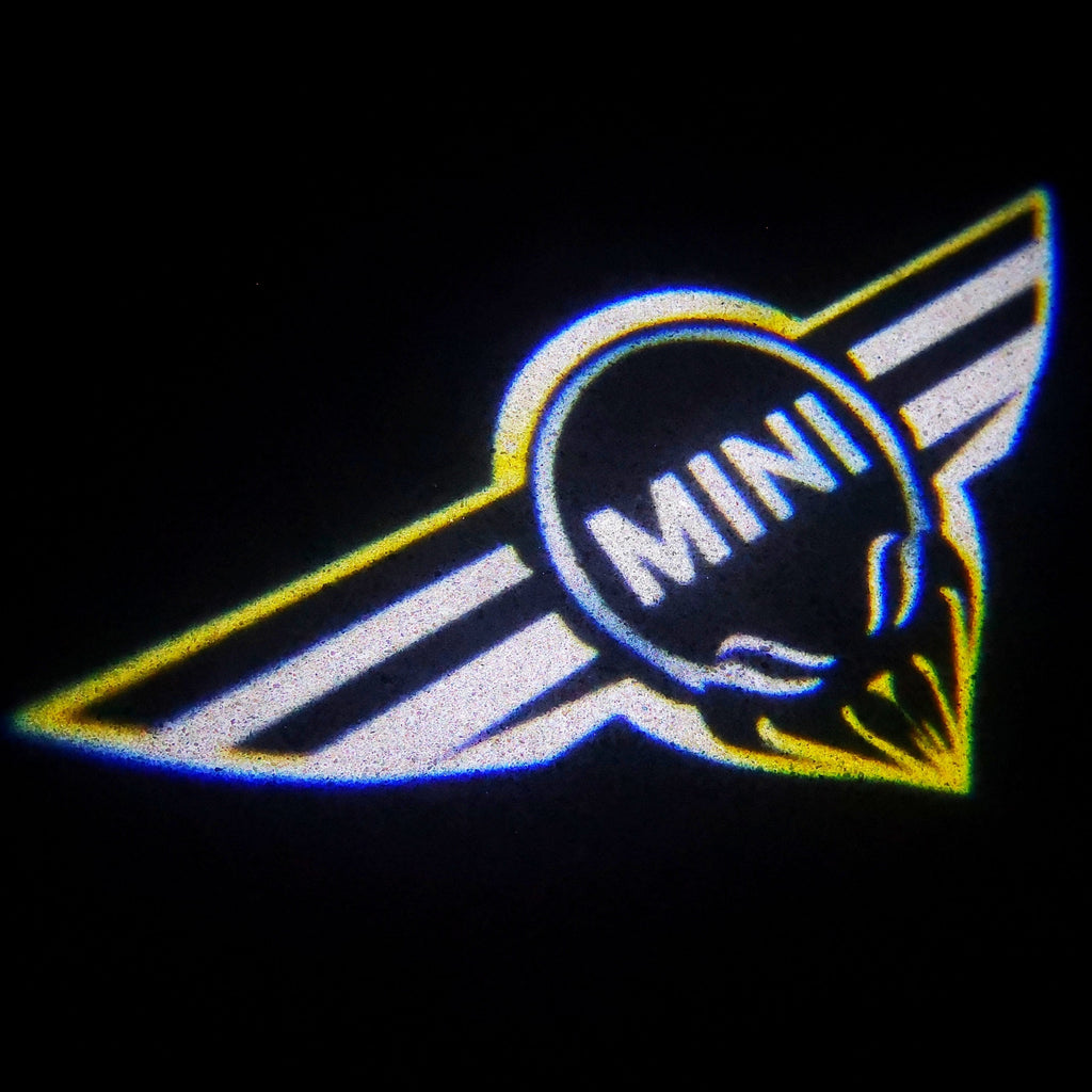 MINI LOGO PROJECROTR LIGHTS Nr.14 (cantidad 1 = 2 logo película / 2 luces de puerta)