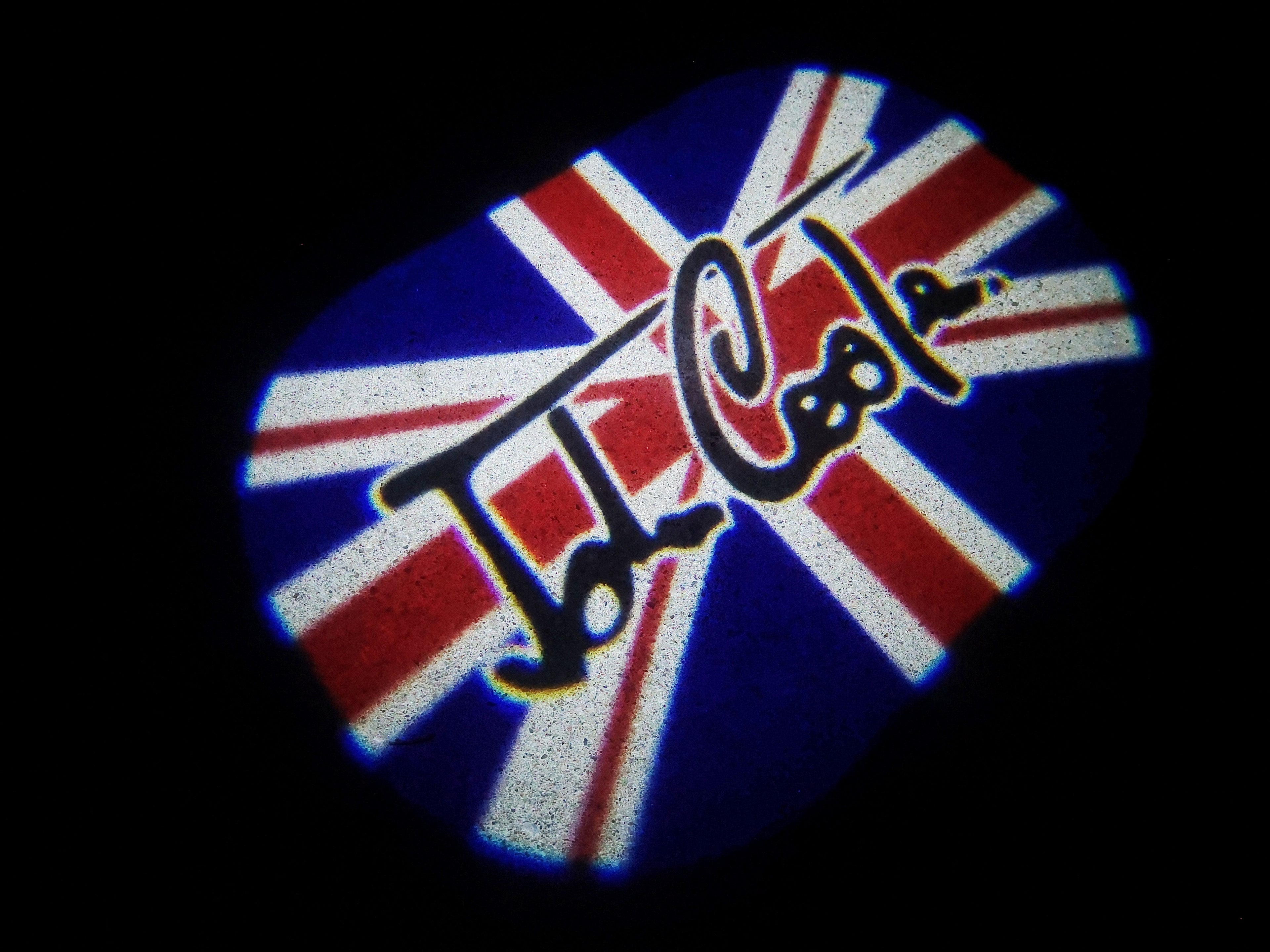 JOHN COOPER LOGO PROJECROTR LIGHTS Nr.86 (Menge 1 = 2 Logo Film / 2 Türleuchten)