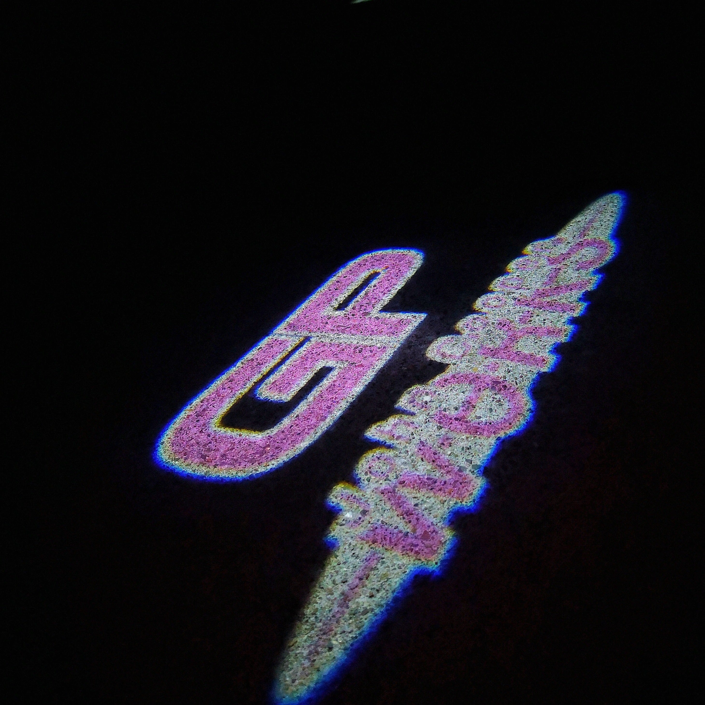 MINI GP LOGO PROJECROTR أضواء Nr.158 (كمية 1 = 2 شعار فيلم / 2 أضواء الباب)