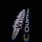 JOHN COOPER WORKS LOGO PROJECROTR LIGHTS Nr.79 (quantité 1 = 2 Logo Film / 2 portes lumières)
