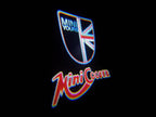 MINI COOPER LOGO PROJECROTR LIGHTS Nr.40 (الكمية 1 = 2 شعار فيلم / 2 مصباح باب)