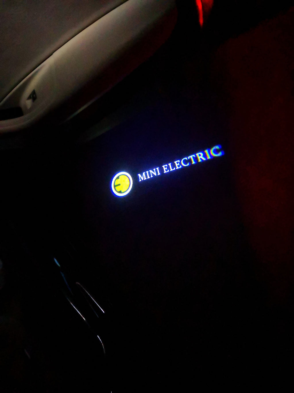 MINI LUCES DE PROYECTOR LOGO ELÉCTRICAS Nr.63 (cantidad 1 = 2 Película de Logo / 2 luces de puerta)