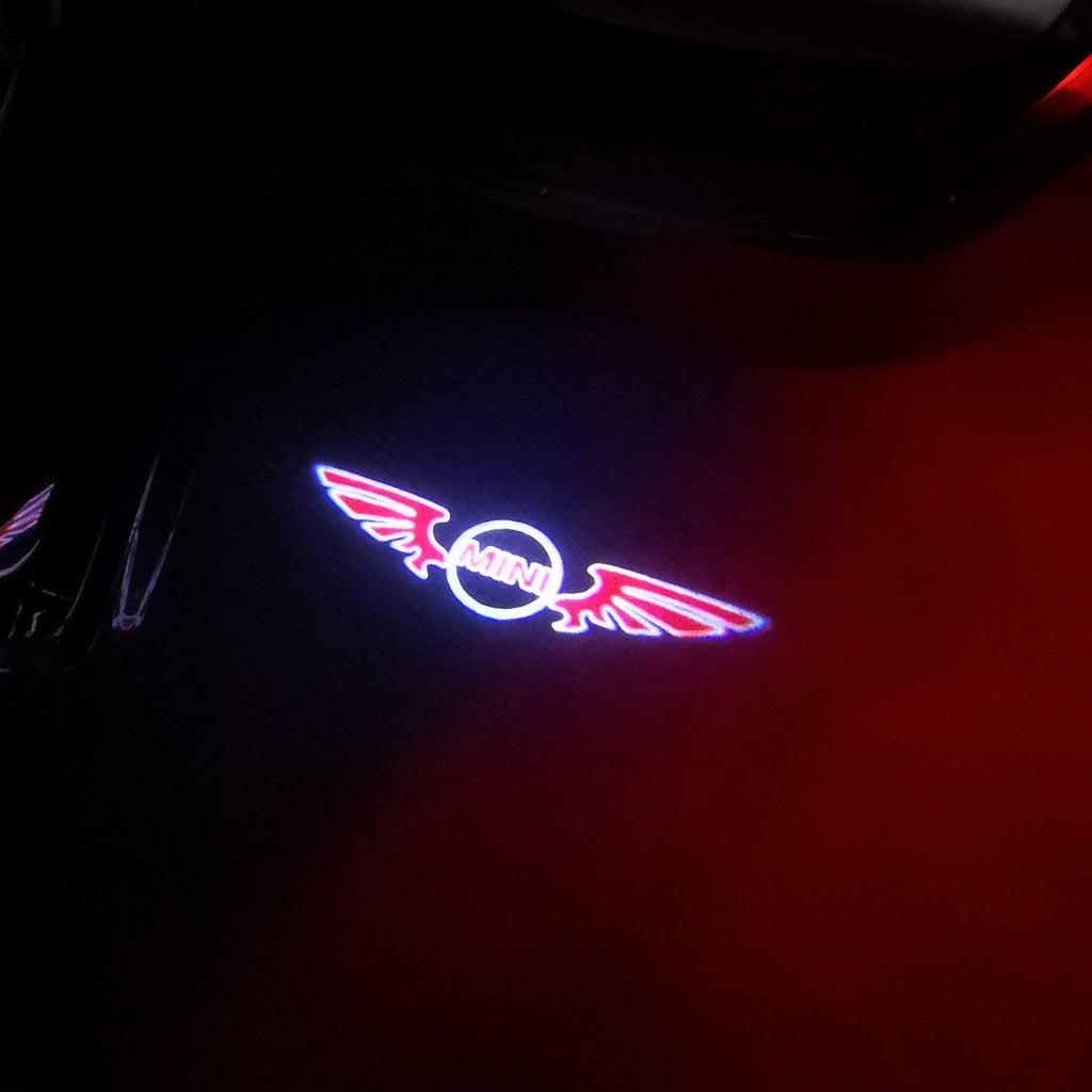 MINI LOGO PROJECROTR أضواء Nr.50 (الكمية 1 = 2 شعار فيلم / 2 أضواء الباب)