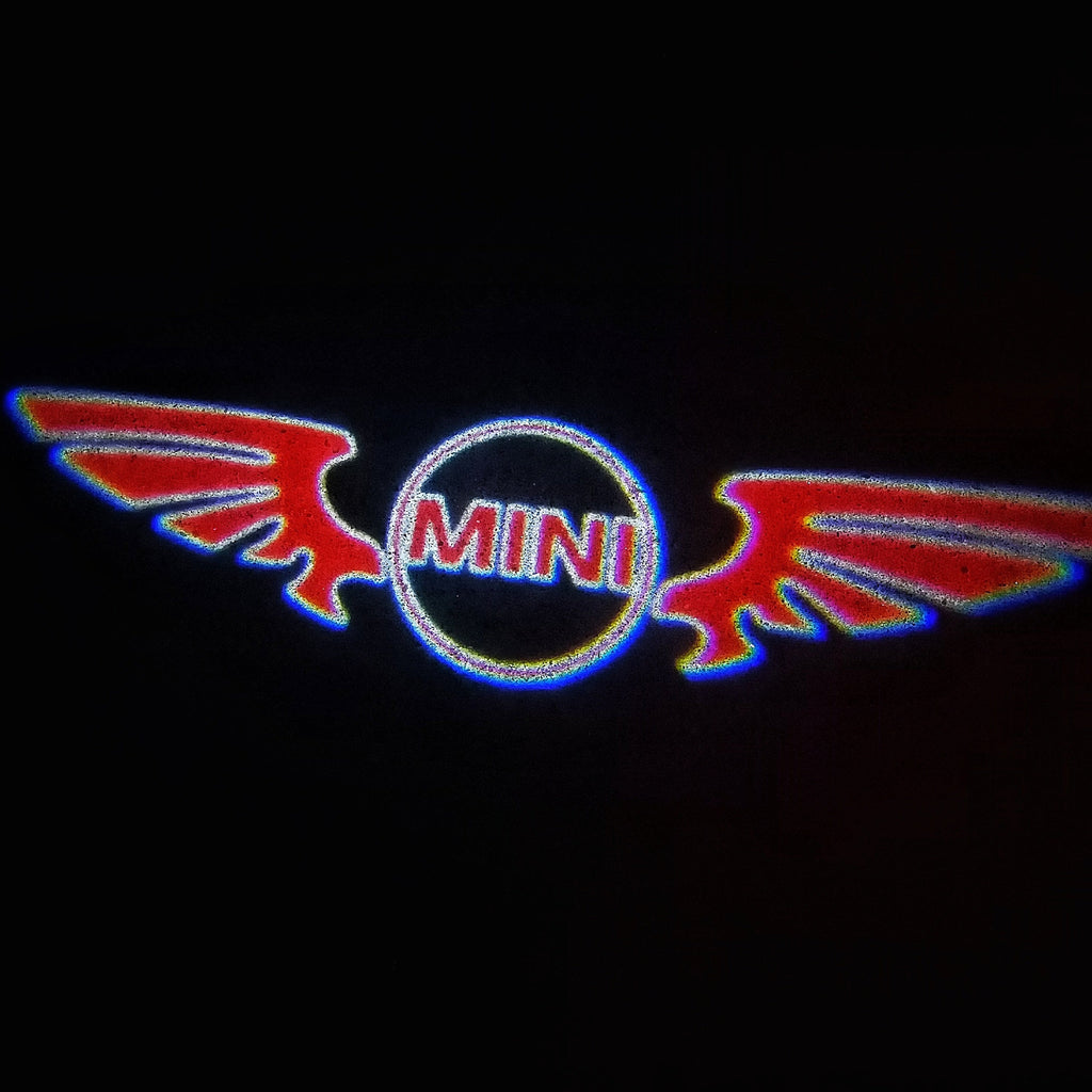 MINI LOGO PROJECROTR أضواء Nr.50 (الكمية 1 = 2 شعار فيلم / 2 أضواء الباب)