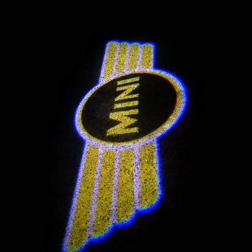 LUCI PROIETTORI MINI LOGO Nr.24 (quantità 1 = 2 Logo Film / 2 luci porta)