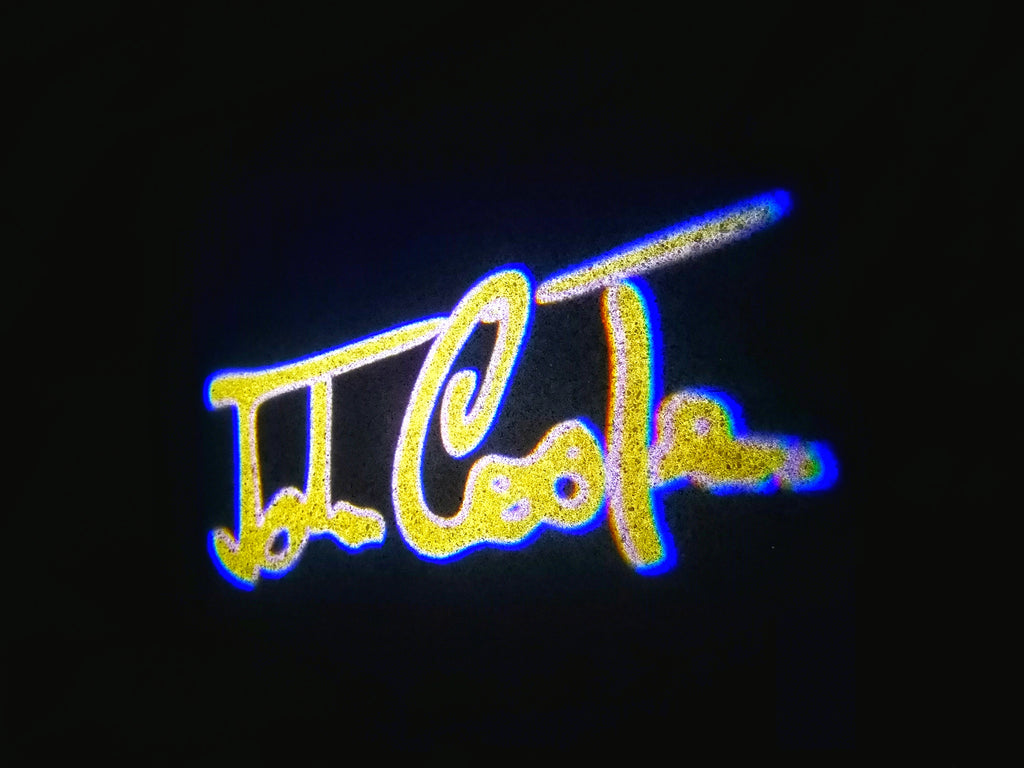 JOHN COOPER LOGO PROJECTOR LIGHTS Nr.109 (quantité 1 = 2 Logo Film / 2 portes lumières)