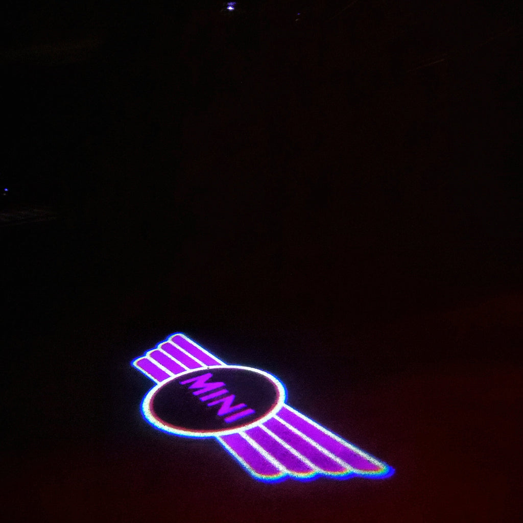 MINI LOGO PROJECTOR LIGHTS Nr.23 (الكمية 1 = 2 شعار فيلم / 2 مصباح باب)