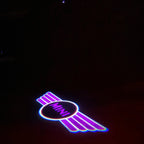 MINI LOGO PROJECTOR LIGHTS Nr.23 (الكمية 1 = 2 شعار فيلم / 2 مصباح باب)