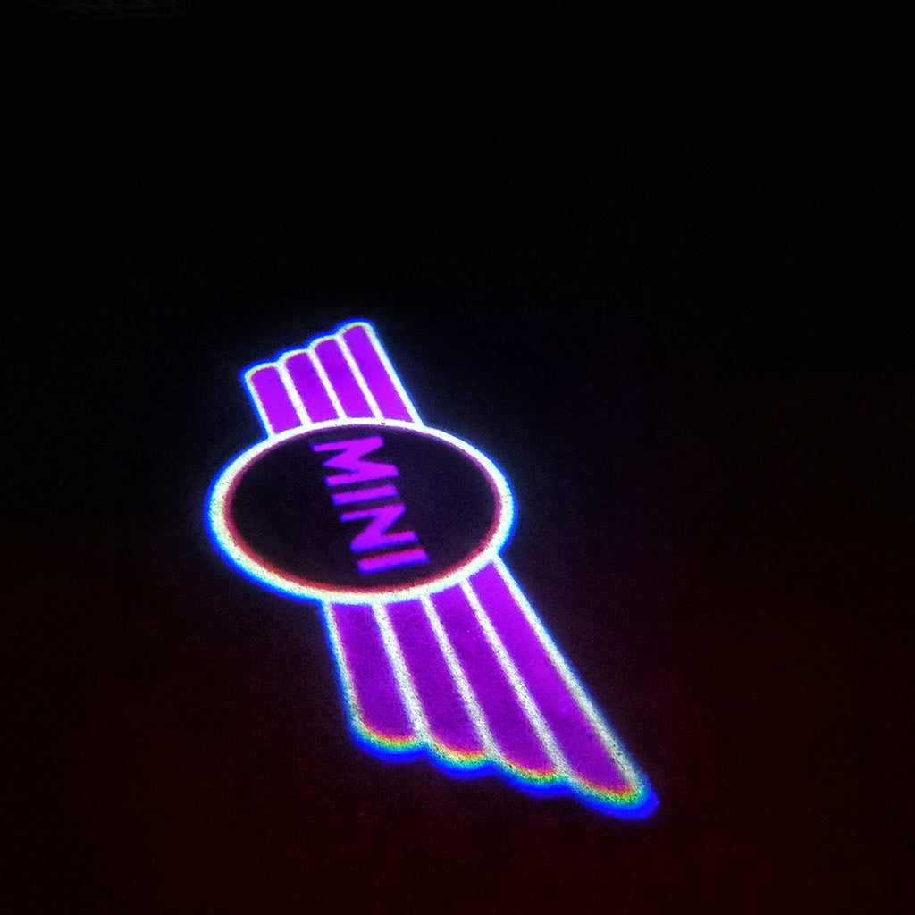 MINI LOGO PROJECTOR LIGHTS Nr.23 (الكمية 1 = 2 شعار فيلم / 2 مصباح باب)