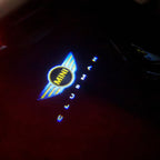 MINI CLUBMAN LOGO PROJECROTR LIGHTS Nr.95 (cantidad 1 = 2 logo película / 2 luces de puerta)
