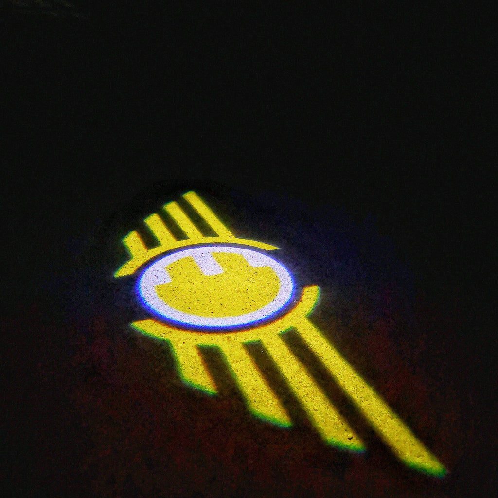 MINI ELECTRIC LOGO PROJECROTR LIGHTS Nr.102 (Menge 1 = 2 Logo Film / 2 Türlichter)