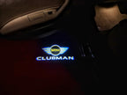 MINI CLUBMAN LOGO PROJECROTR LIGHTS Nr.119 (Menge 1 = 2 Logo Film / 2 Türleuchten)