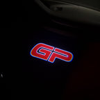 MINI GP LOGO PROJEROTR Elights Nr.122 (الكمية 1 = 2 فيلم لشعار / أنوار بالباب)