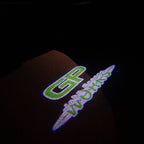 MINI GP COOPER WORKS LOGO PROJECROTR LIGHTS Nr.156 (Menge 1 = 2 Logo Film / 2 Türleuchten)