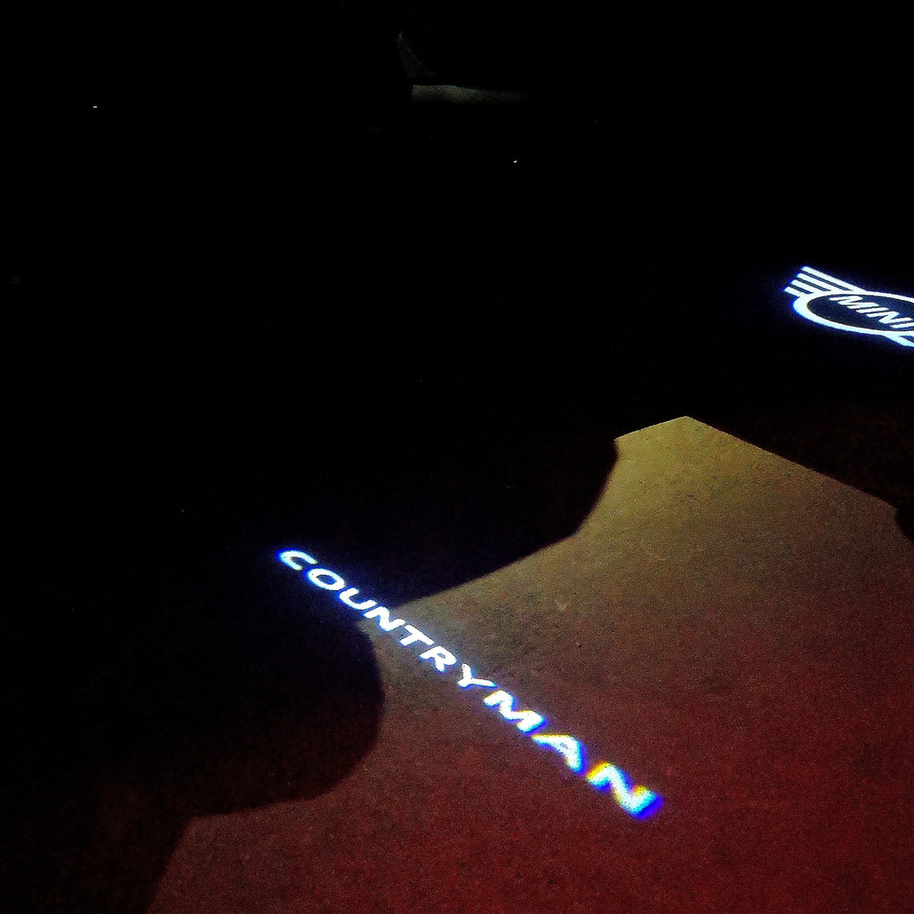 LOGO COUNTRYMAN PROJECROTR LIGHTS Nr.70 (quantité 1 = 2 Logo Film / 2 feux de porte)