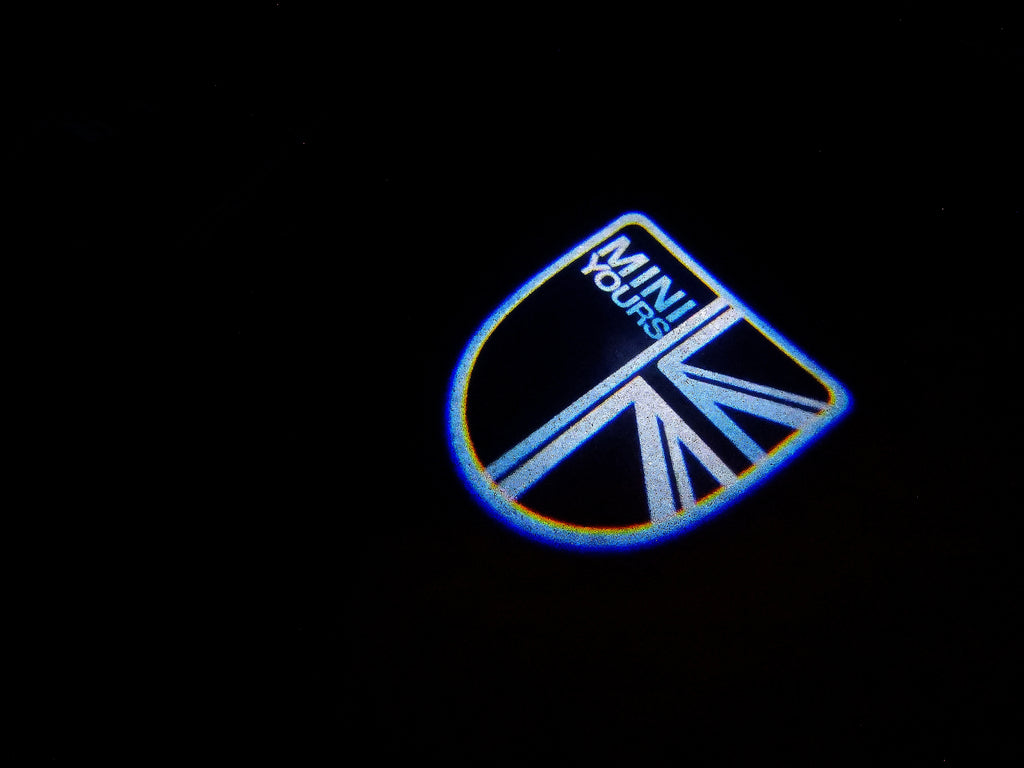 MINI LOGO PROJECROTR LIGHTS Nr.36 (cantidad 1 = 2 logo película / 2 luces de puerta)