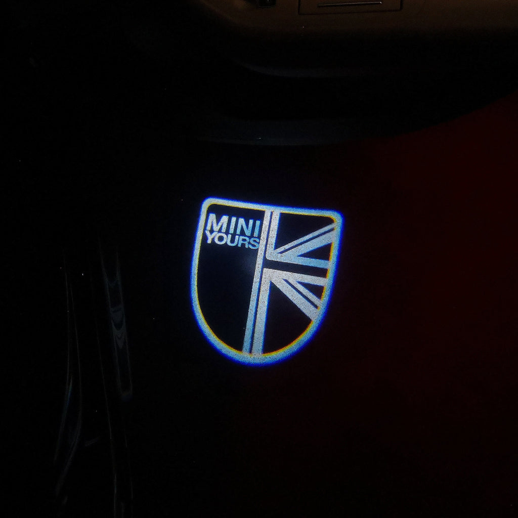 MINI LOGO PROJECROTR LIGHTS Nr.36 (cantidad 1 = 2 logo película / 2 luces de puerta)