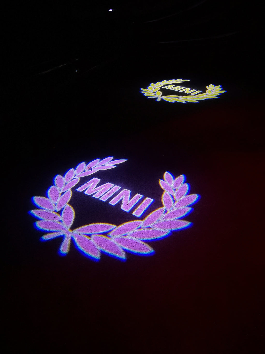MINI LOGO PROJECROTR أضواء Nr.88 (كمية 1 = 2 شعار فيلم / 2 أضواء الباب)