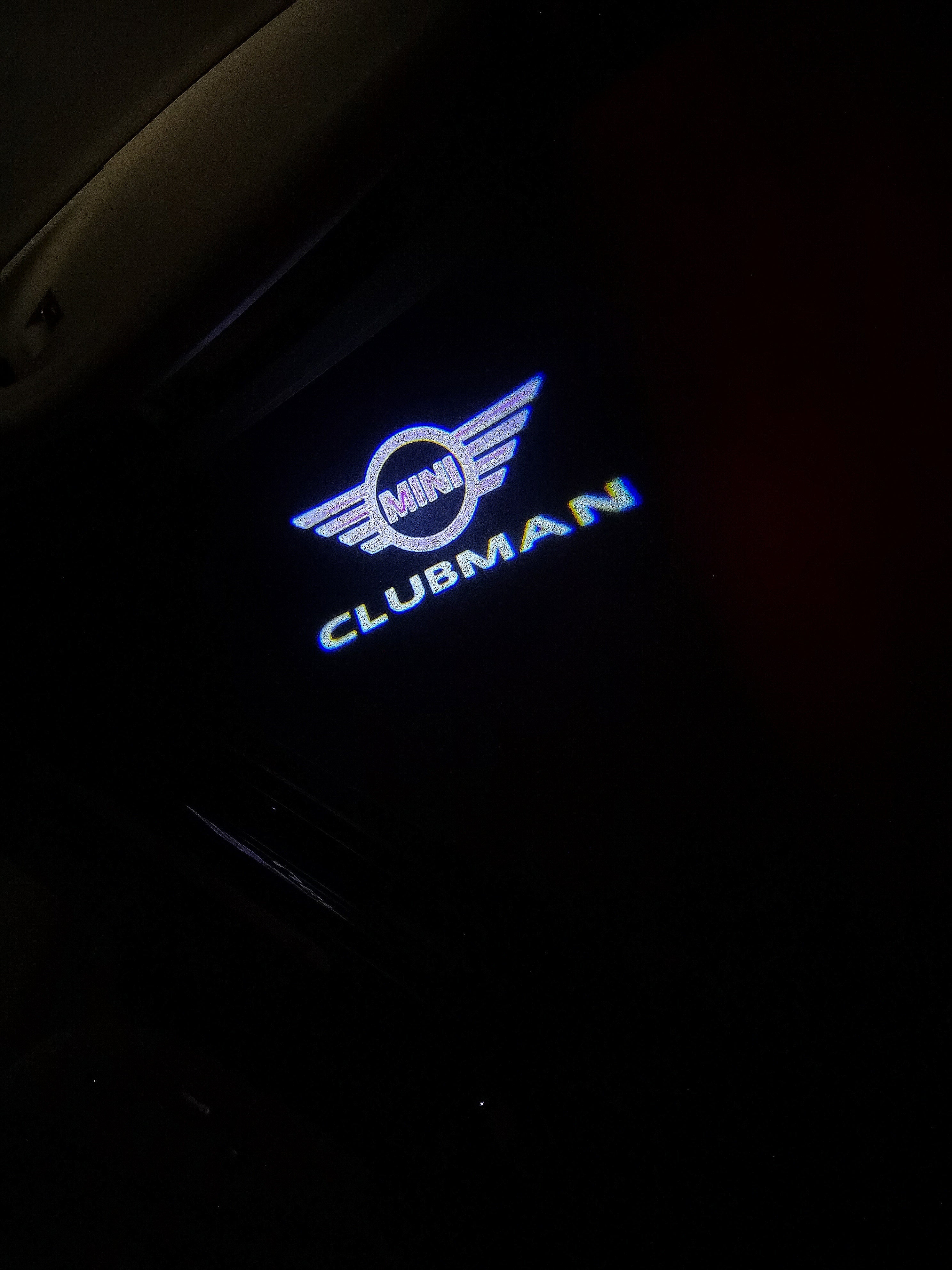 CLUBMAN LOGO PROJECROTR LIGHTS Nr.140 (quantità 1 = 2 Logo Film / 2 luci porta)