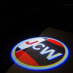 JOHN COOPER WORKS LOGO PROJECROTR LIGHTS Nr.74 (quantité 1 = 2 Logo Film / 2 portes lumières)