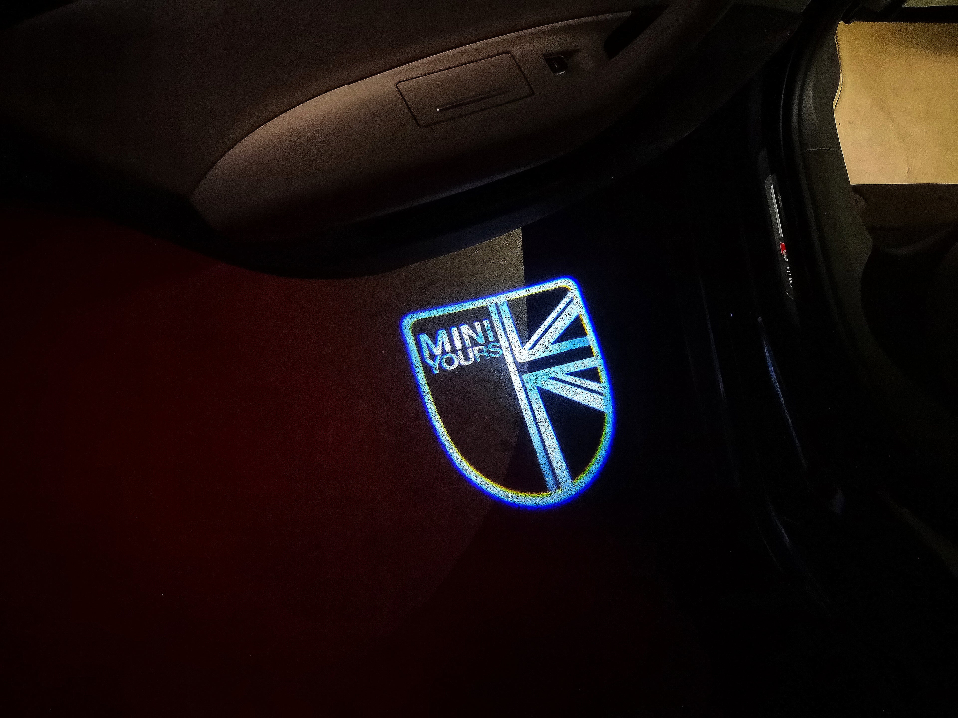 MINI LOGO PROJECTOR LIGHTS Nr.37 (Menge 1 = 2 Logo Film / 2 Türlichter)